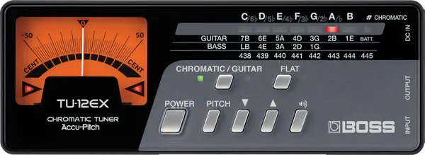 Boss TU-12EX Chromatic Tuner